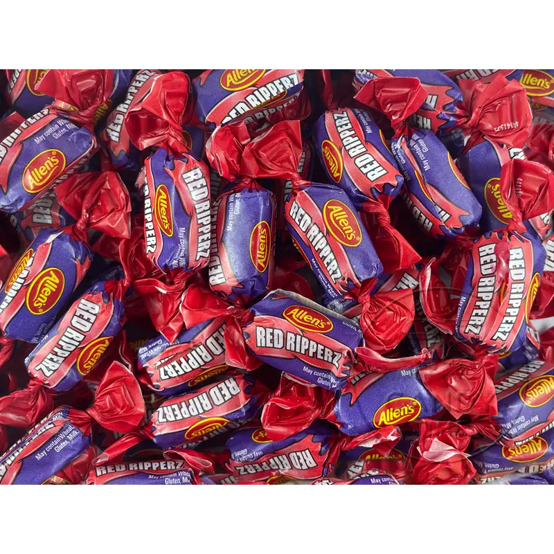 Allen's Red Ripperz Chewy Raspberry - Per 100g