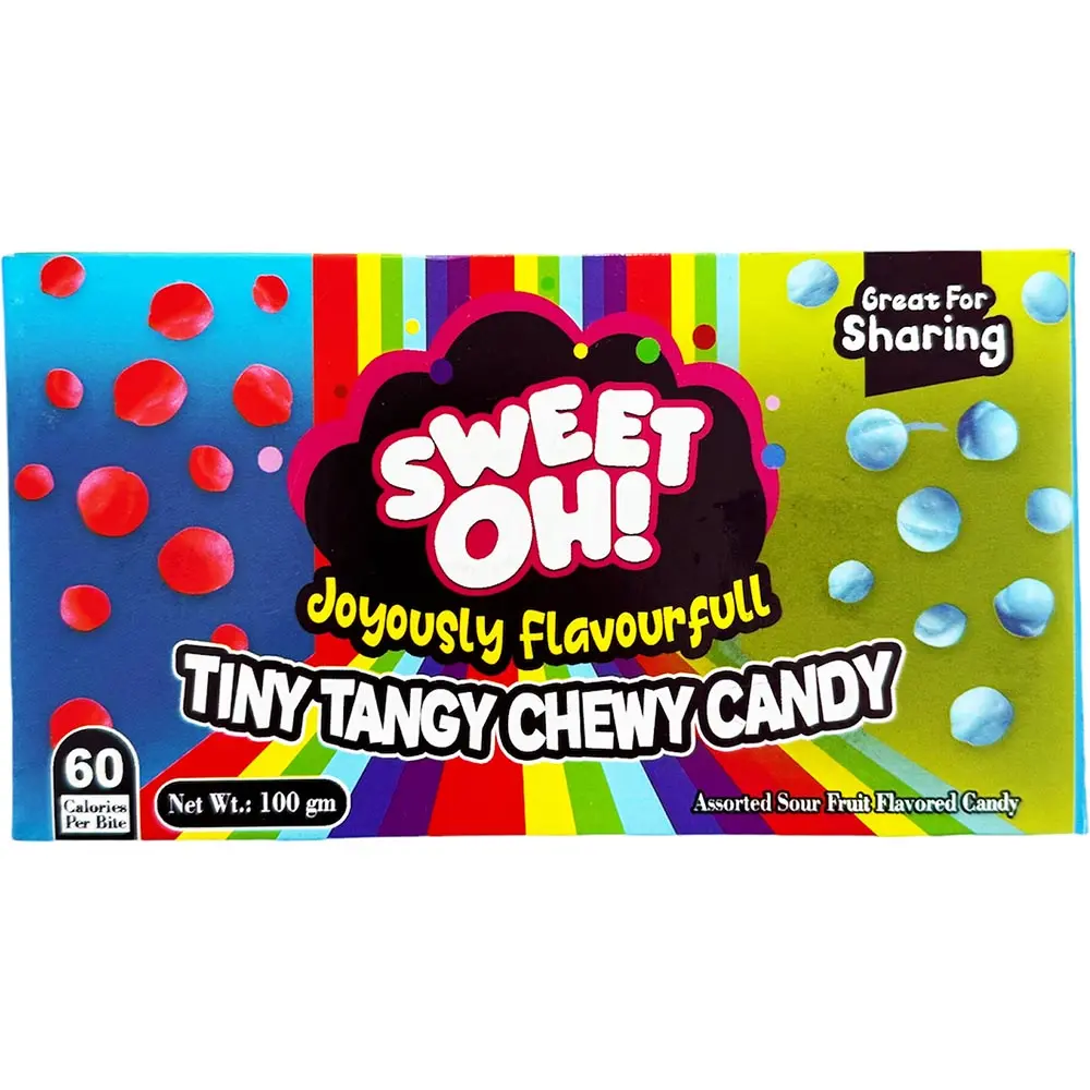 Sweet Oh! Tiny Tangy Chewy Candy 100g Box