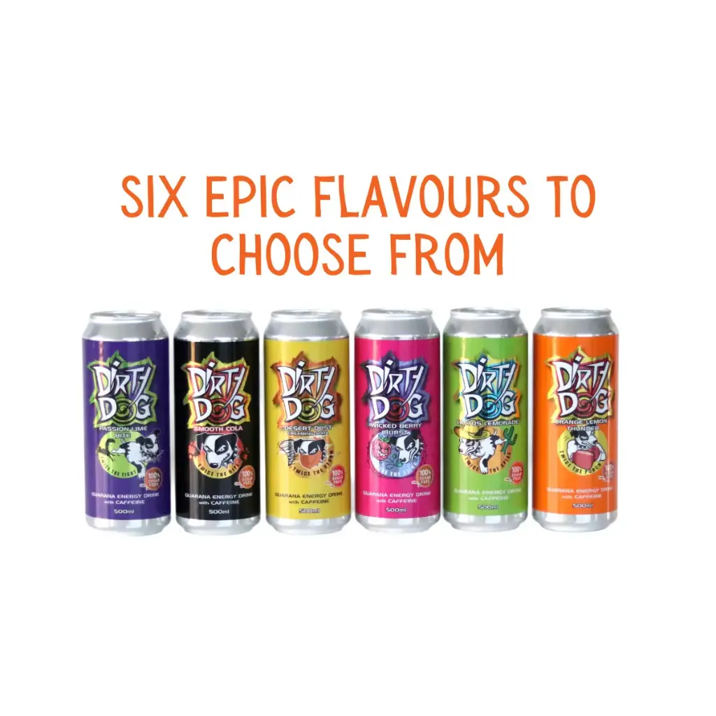 Dirty Dog Energy - 500ml Cans