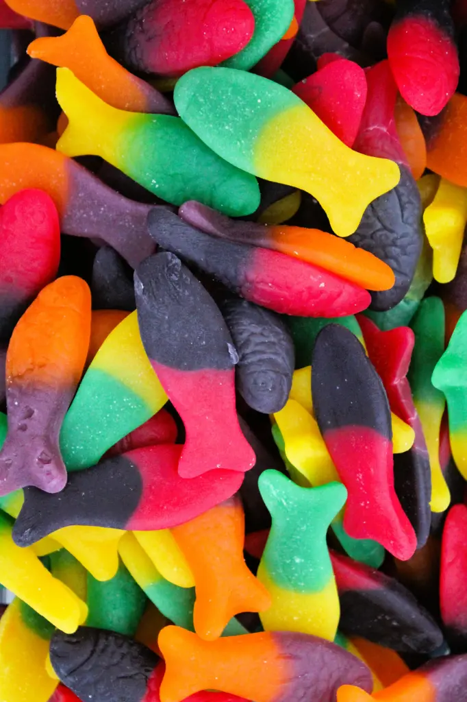 Rainbow Colourful Fish - Per 100g