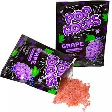 Pop Rocks Popping Candy Sachets - Grape