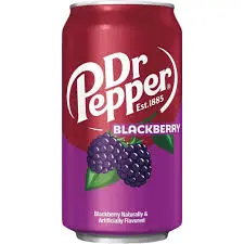 Dr Pepper Blackberry 355ml Soda Can