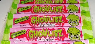 Ghouliez Sour Chews Strawberry - 28g