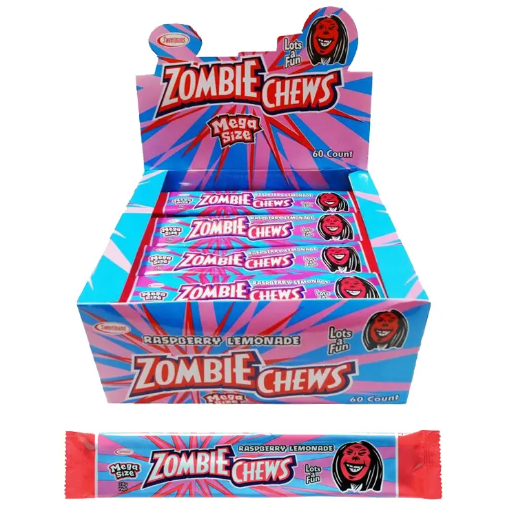 Zombie Chews Raspberry Lemonade 28g