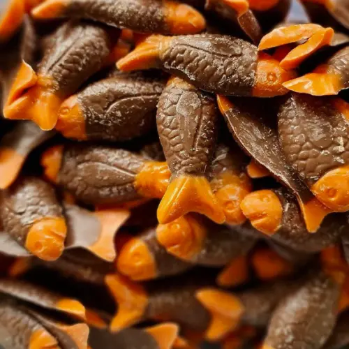 Candyman Choc Orange Fish 8.5g - Per 100g