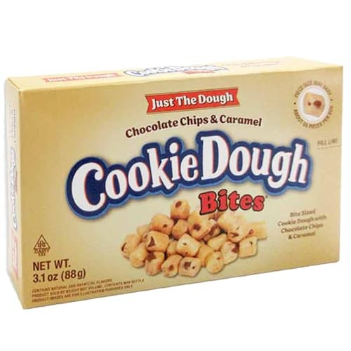 Chocolate Chips and Caramel Cookie Dough Bites 88g Box