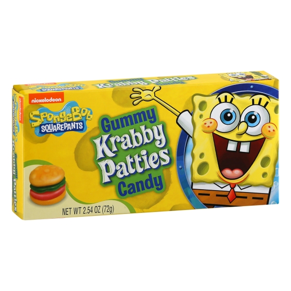 Spongebob Squarepants Gummy Krabby Patties 72g