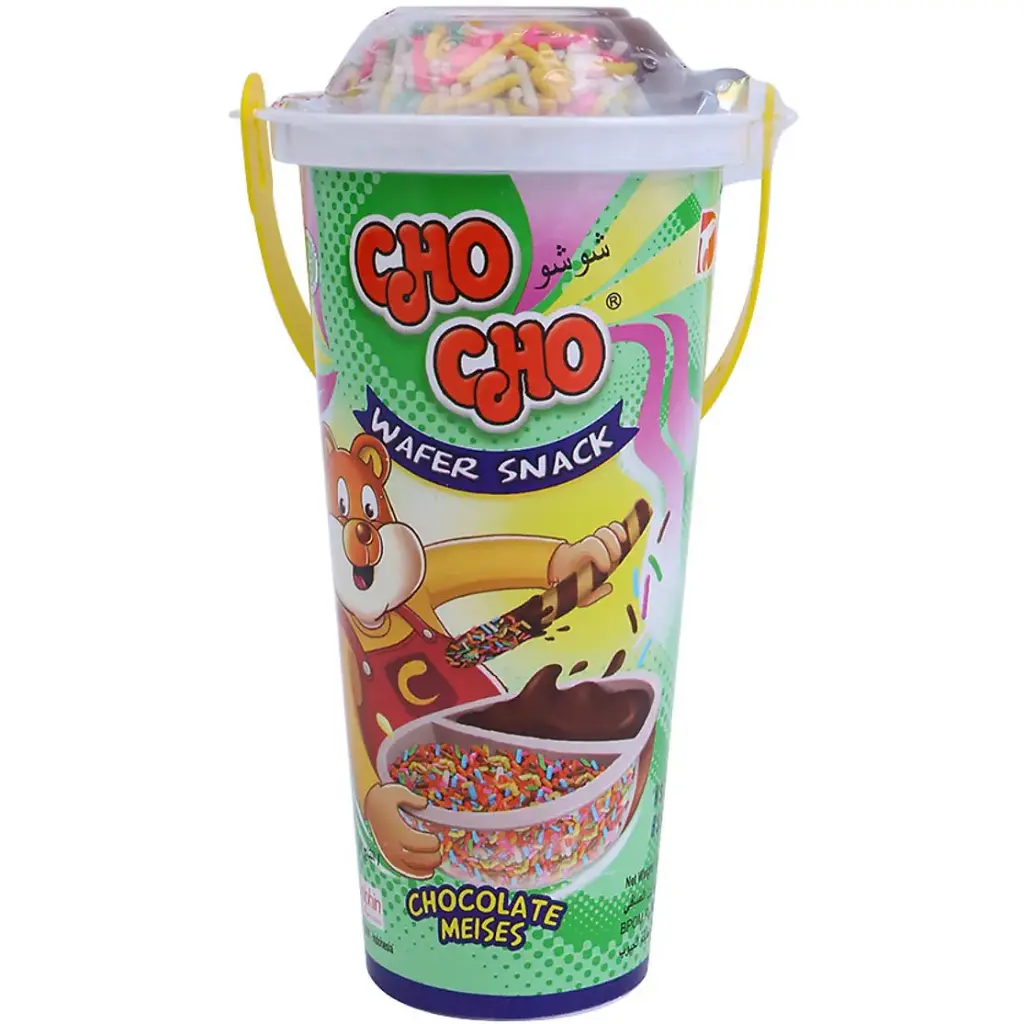 Cho Cho Wafer Snack Choc Strawberry 35g