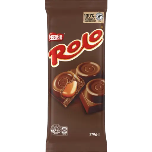 Nestle Rolo Chocolate Bar 170g