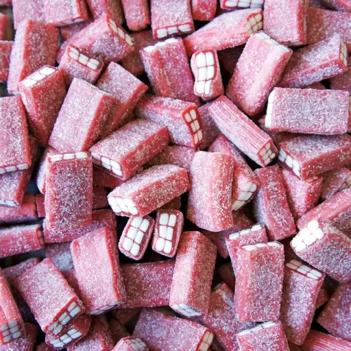 [DSSB] Damel Sour Strawberry Bricks - Per 100g