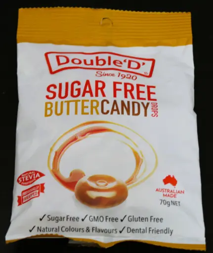 [DDSBC] Double D Sugarfree Butter Candy 70g bag