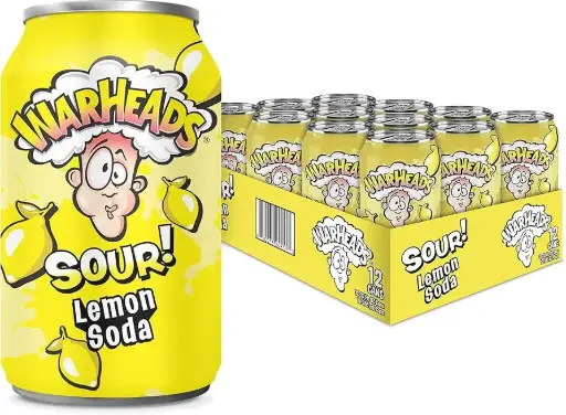 [WSLSC] Warheads Sour Lemon Soda Can 355ml