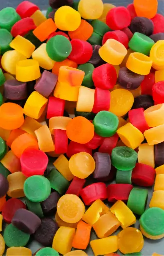 [RWG] Rainbow Wine Gums - Per 100g
