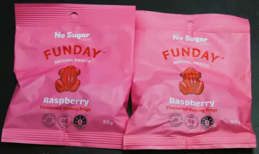 [FRGF] Funday Raspberry Gummy Frogs 50g Bag