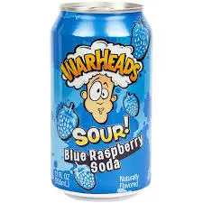 [WSBRC] Warheads Sour Blue Raspberry Can 355ml