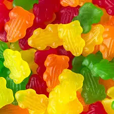 [KDGF] Kiwi Delights Gummy Frogs - Per 100g