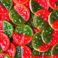 [KDGRP] Kiwi Delights Gummy Round Pizza - Per 100g
