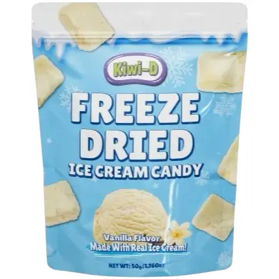 [FDVIC50GB] Freeze Dried Vanilla Ice Cream 50g Bag