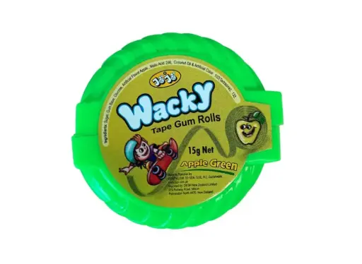 [JWRAG] Jojo Wacky Rolls Apple Gum 15g