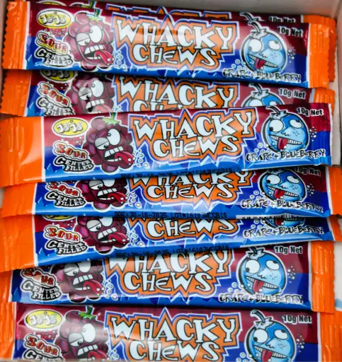 [WCGAB] Whacky Chews Grape and Blueberry 10g