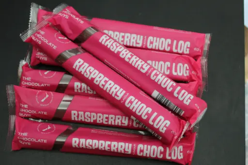 [CRR] Raspberry Flavoured Chocolate Logs 63g