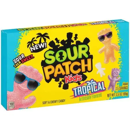 [SPKTTB99G] Sour Patch Kids Tropical Theatre Box 99g