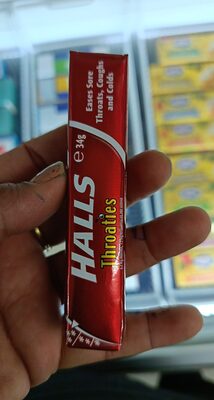 [HTO34G] Halls  Throaties Original 34g